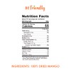 Friendly |Mango Strips |16 oz; (1 LB)| Natural, Unsweetened, Vegan,