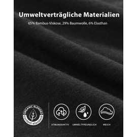 BAMBOO COOL Pajamas Set for Women Comfy Lounge Set Button Down Sleepwear Long Sleeve Pj Set Black, L