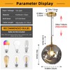 Modern Smoke Gray Concave Glass Pendant Light, Kitchen Island Lighting