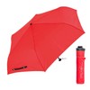 Waterfront BCSFA-3F53-UH-RB Folding Umbrella, Parasol, Rain Umbrella, Light Carbon, Red/Black,