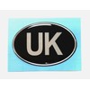UK Oval Small 50mm x 35mm Car Sticker - Retro