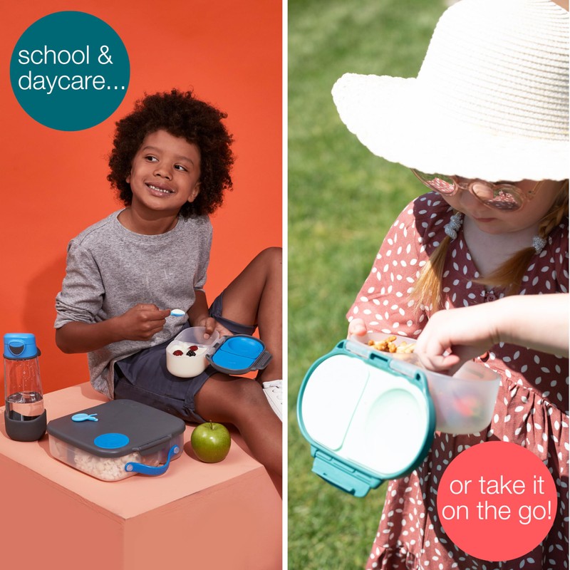 b.box Lunch Box, Small Amount, For Kids, Leak Resistant, Fruits,