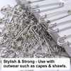Large Safety Pins - ShiningUU 14-Pack Strong Extra Large Stainless