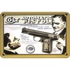 Colt Metal Tin Sign Replica Pistol Sign Wall Mounted Simple
