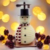 Candle by the Hour 100-Hour Snowman Candle, Copper Base, Eco-friendly