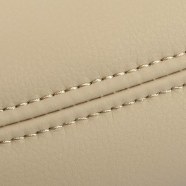 1 Pair Car Front Seat Center Console Cover Armrest Cover Replacement Fit for Lexus RX350 Microfiber Leather Beige center console lid