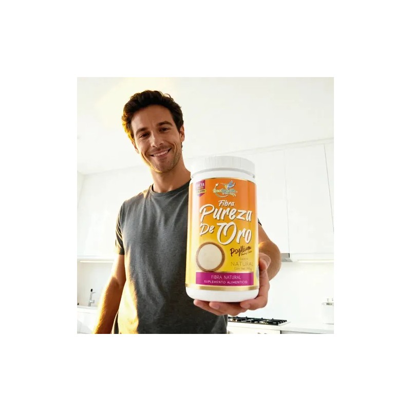Psyllium Fibra Natural 340g Best Health Fibra Pureza De Oro