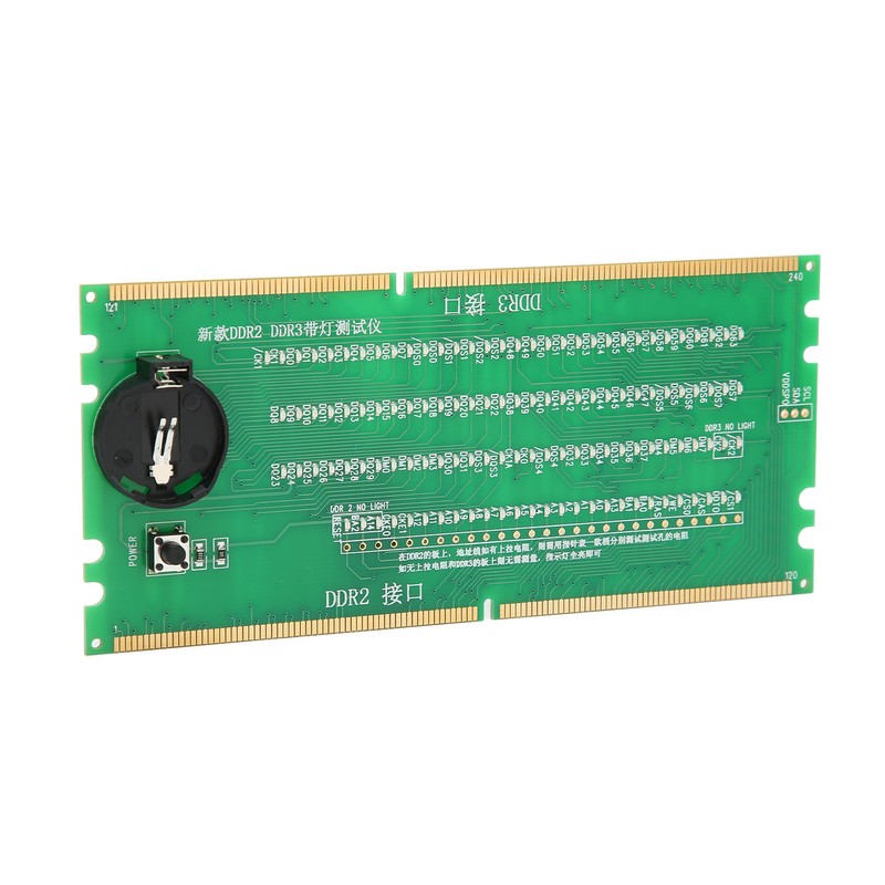 Computer Memory Tester DDR2 DDR3 2 in 1 PCB Material