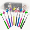 10Pcs Telescopic Teachers Pointer, Hand Pointer Finger Pointer Stick, Retractable
