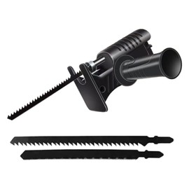 Reciprocating Saw Adapter - Reciprocating Cutter Machine Head - Cutting Machine Reciprocal Attachment for Trimming PVC Pipe Wood Cardboard Metal Sheets