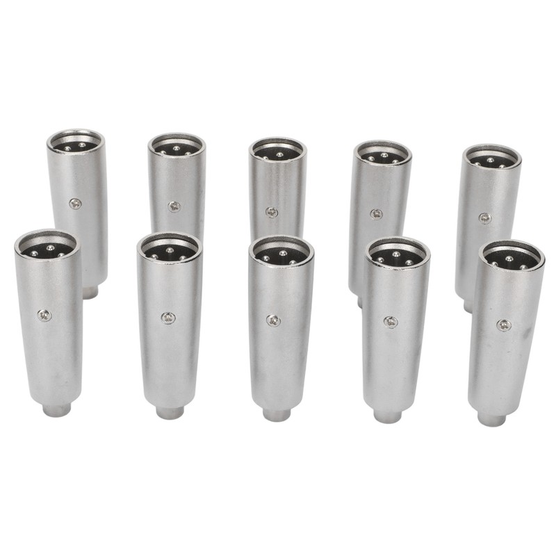 RCA to XLR Adapter Female to Male Noise Reduction Metal