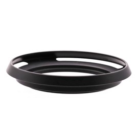 Toileum 72mm Metal Lens Hood Screw-in Lens Hood 72 Wide Angle Lens Hood for 72mm Camera Lens Wide 72mm Type Lens Hood (Black)