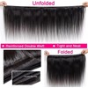 LOVFIR Straight Human Hair Bundles 3 Bundles Human Hair 20