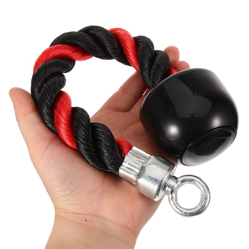 Kisangel Single Tricep Rope Single End Cable Attachment Fitness Pull