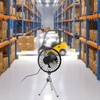 Portable Solar Fan 6W 6 Inches Solar USB Dual Powered