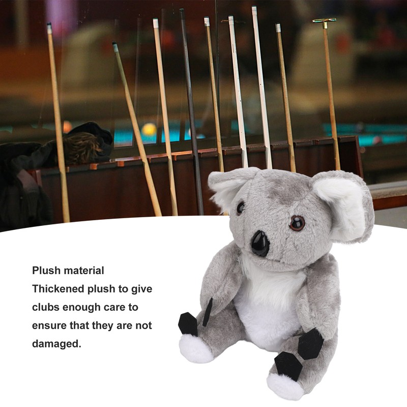 Golf Club Head Cover Koala Bear Plush Soft Cute Golf