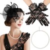 XEPST Fascinator Hat Women's 20s Accessories Hat Horse Racing Tea