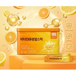Chong Kun Dang Health Vitamin C Powder Stick 2.5g x 180 packs / 종근당건강 비타민C 분말스틱 2.5g x 180포