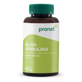 Pronat Alga Spirulina 100% Pura en Polvo - Pronat - 100 g