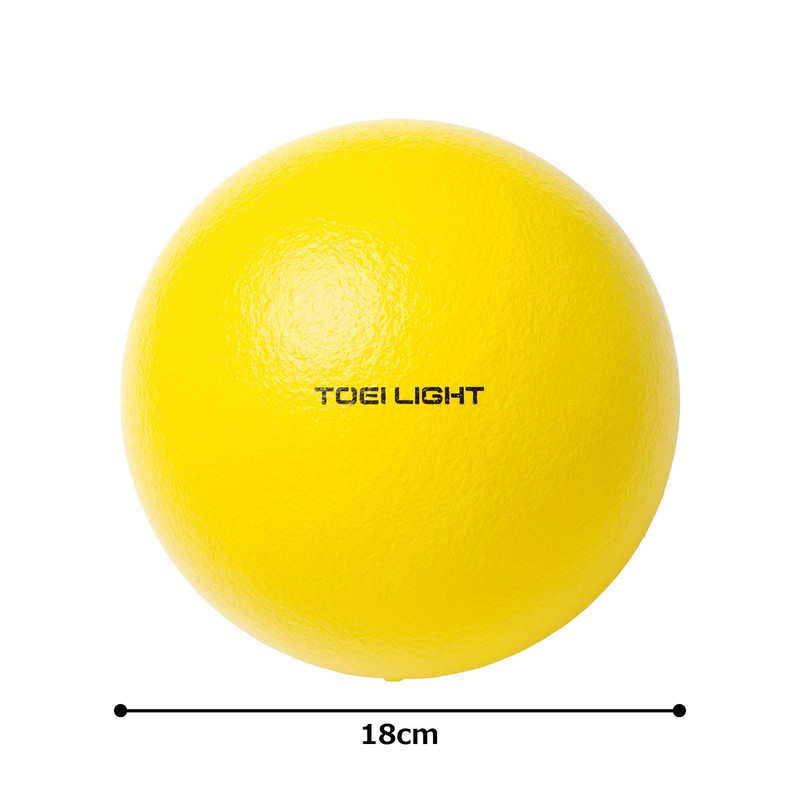 TOEI LIGHT(トーエイライト) ソフトフォームボール180 黄 B-7070Y (約)直径18cm