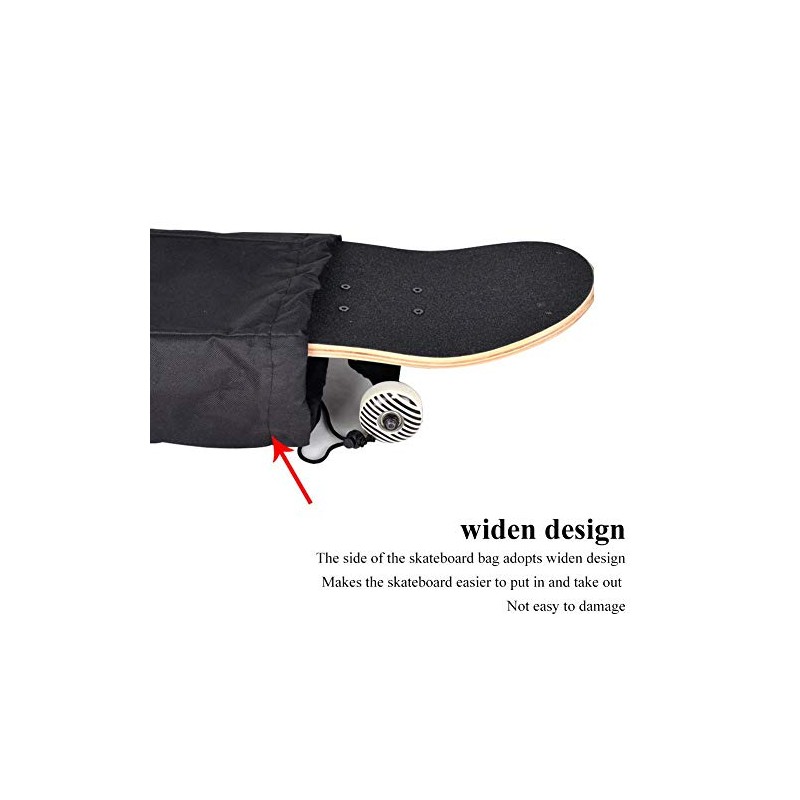 Skateboard Bag, MS2109 High Grade Super Thick 600D Waterproof Single