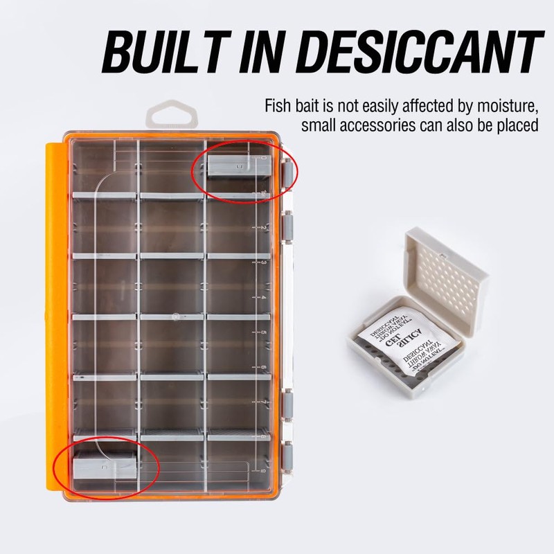 Utility Tackle Boxes, 3600 and 3700 Fishing Tackle Trays