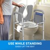 Sliq Toilet Seat Risers for Seniors, FSA HSA Raised Handicap