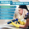 Self-Leveling RV Roof Sealant for Camper Repair - 2 Packs