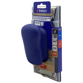 Tivoly XT101520001 92 x 185 cm Rectangular Ergonomic Sanding Block Blue / Grey Velcro
