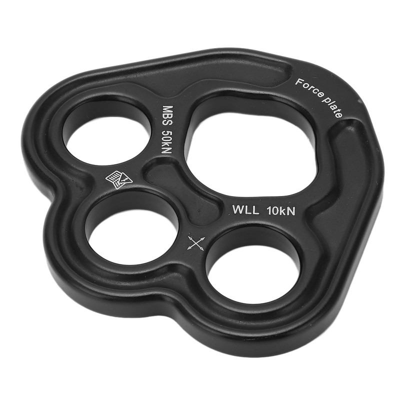 Rigging Plate 3 Holes Space Aluminum 50KN Weight Bearing Uniform