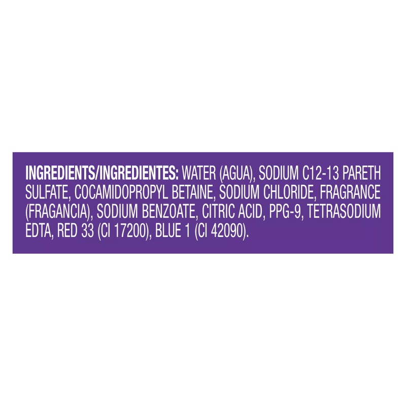 Caress Moisturizing Body Wash Black Orchid & Patchouli Oil 18