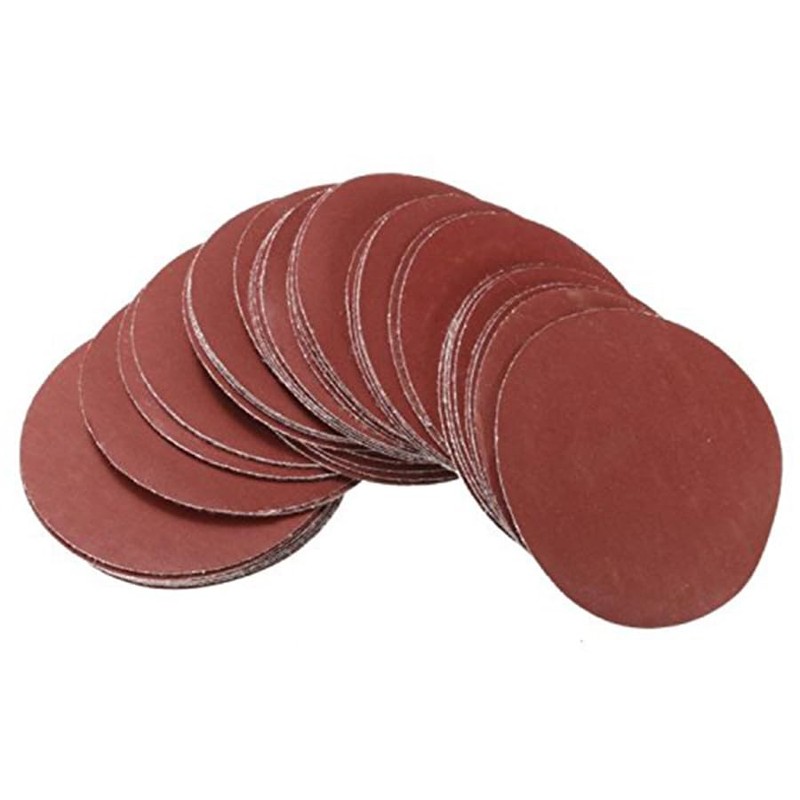 Assorted 7inch 180mm Round Sandpaper Disk Sand Sheets Grit 60/80/120/180/240/400