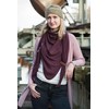 KNIT FACTORY - Lola Triangular Scarf - Fine Knitted Women's