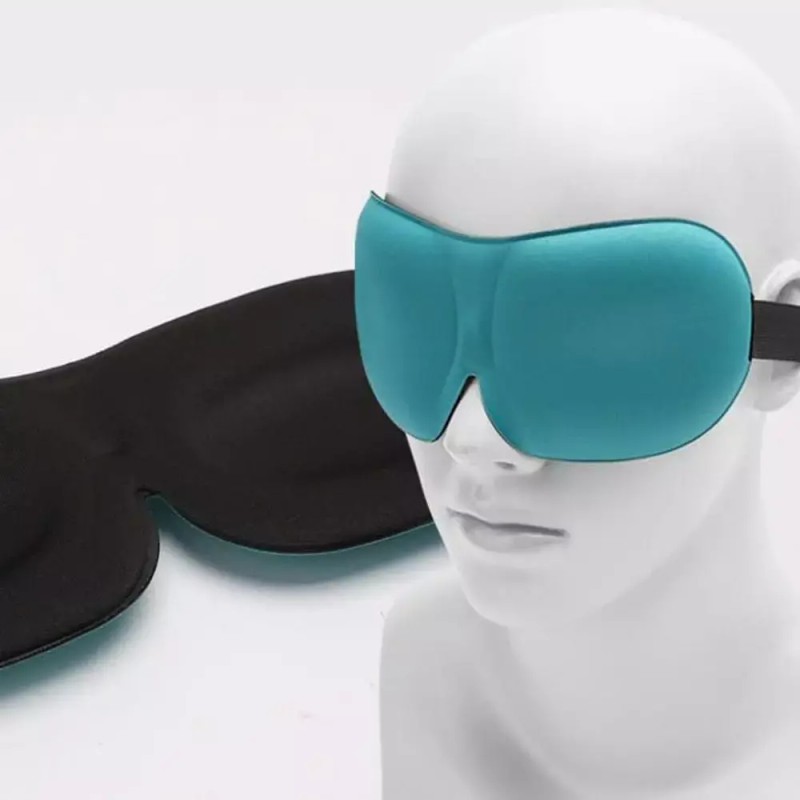 Light Green 안대 설계로 눈이 편안함 빛차단 여행 필수 3D수면안대