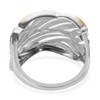 TJC Criss Cross Ring for Women Size M with with