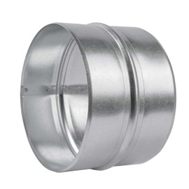 AIROPE -AS - 130 mm, pipe connector reducer, connector, galvanised steel, corrosion resistant, for ventilation, heating, drainage, exhaust air, air conditioning, durable performance