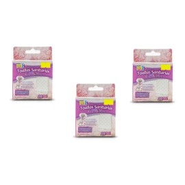Toallas Sanitarias Desechables Chica 60pzas (3 Cajas) Rosa