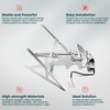 FINDAUTO Power Window Regulator Front Left Driver Side and Front