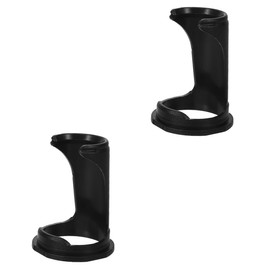 FOMIYES 2pcs Compact Shaving Brush Stand Razor Holder Shaving Tool Organizer Bathroom Accessory Easy to Carry