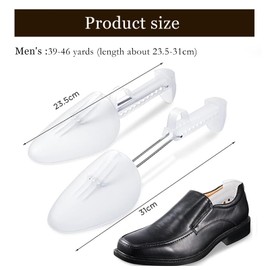 2 Pairs of Shoe stretchers mens, Shoe stretcher, Shoe tree, Shoe trees for men, Trainer Stretcher, Shoe Trees with Flexibility, Shoe Shapers for All UK Sizes, Maintain Size for Trainers, Sneakers