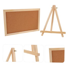 VILLFUL Double-Sided Cork Bulletin Board with Frame Versatile Memo Board for Home Office and Classroom Cork Display Board for Notes and Photos