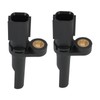 WMPHE 2 Pcs Rear ABS Wheel Speed Sensors Compatible with