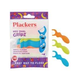 Plackers Micro Clean Kids Fruit Flavor, 30 Bottles