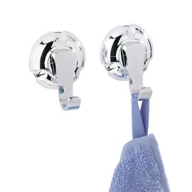 WENKO Hakenset 2tlg. Super Loc Saughaken Handtuchhalter Haken Bad ohne Bohren