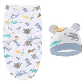 DEZP 1 x Baby Summer Baby Sleeping Bag, Baby Swaddle Swaddles, Swaddles Swaddles Baby 0-3 Months for Toddlers with Hood