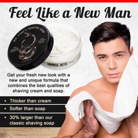 Fine Accoutrements Snake Bite Shaving Soap 150ml