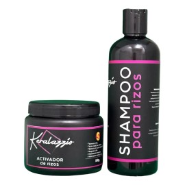Shampoo Para Rizos + Activador De Rizos Keralazzio