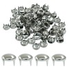LVADUHF 200Pcs 10mm Round Dome Rivets Spike Studs Spots Metal