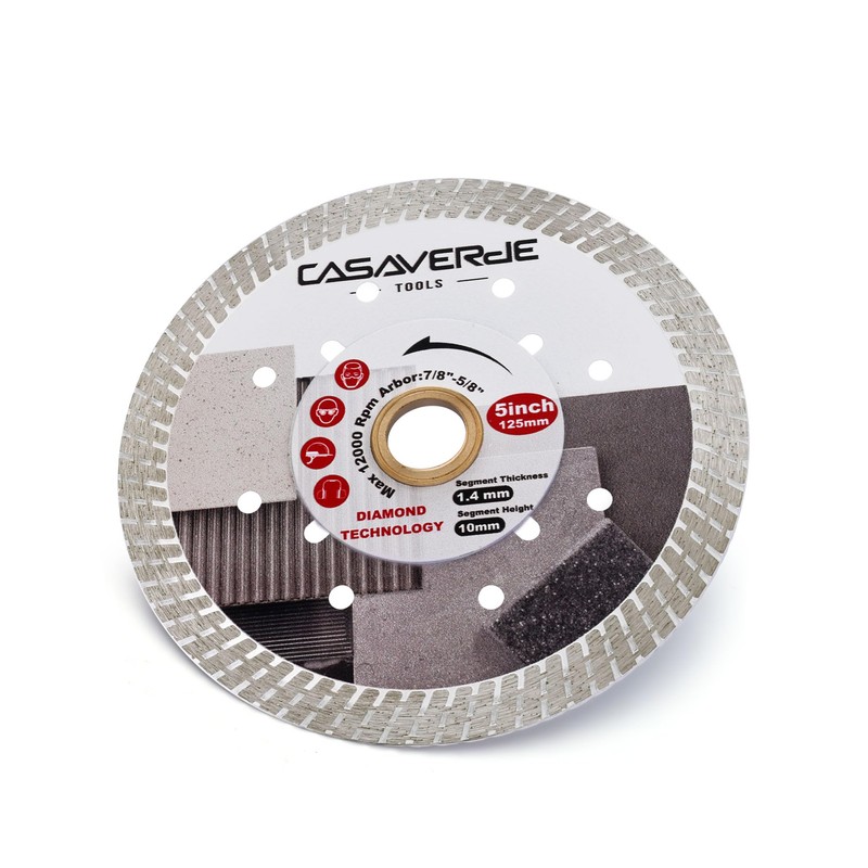 Casaverde Diamond Blade 5" Super Thin Porcelain Saw Blade for