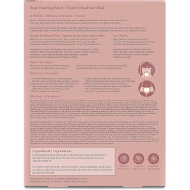 Rael Heating Pad Herbal Heating Patches Period Cramps Heat Therapy 3ct